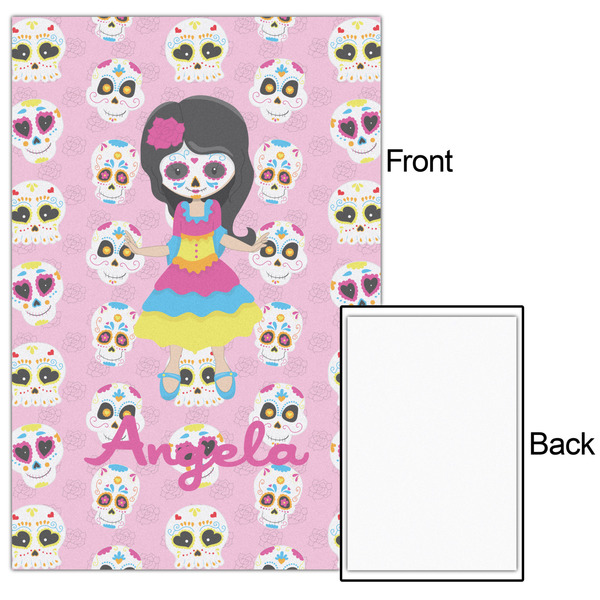 Kids Sugar Skulls 24x36 - Matte Poster - Front & Back
