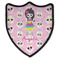 Kids Sugar Skulls Iron On Shield Patch B w/ Name or Text