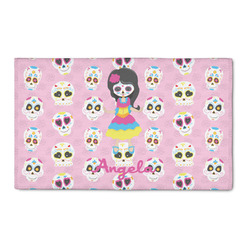 Kids Sugar Skulls 3' x 5' Indoor Area Rug (Personalized)