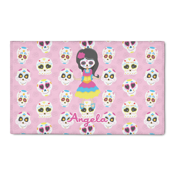 Custom Kids Sugar Skulls 3' x 5' Patio Rug (Personalized)