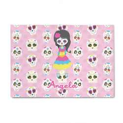 Kids Sugar Skulls 4' x 6' Patio Rug (Personalized)