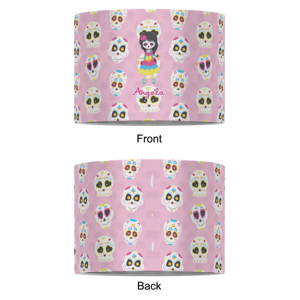 Kids Sugar Skulls 8" Drum Lampshade - APPROVAL (Fabric)