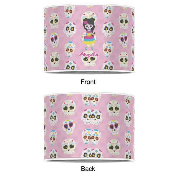 Kids Sugar Skulls 8" Drum Lampshade - APPROVAL (Poly Film)