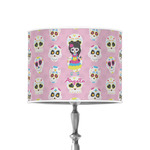 Kids Sugar Skulls 8" Drum Lamp Shade - Poly-film (Personalized)