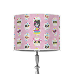 Kids Sugar Skulls 8" Drum Lamp Shade - Poly-film (Personalized)