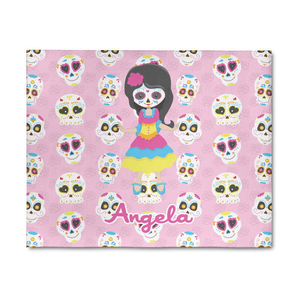 Custom Kids Sugar Skulls 8' x 10' Indoor Area Rug (Personalized)