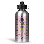 Kids Sugar Skulls Water Bottle - Aluminum - 20 oz (Personalized)
