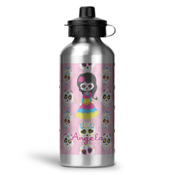 Kids Sugar Skulls Water Bottles - 20 oz - Aluminum (Personalized)