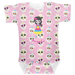 Kids Sugar Skulls Baby Bodysuit (Personalized)
