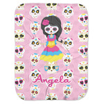 Kids Sugar Skulls Baby Swaddling Blanket (Personalized)