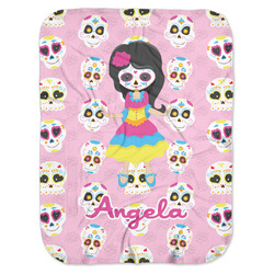 Kids Sugar Skulls Baby Swaddling Blanket (Personalized)