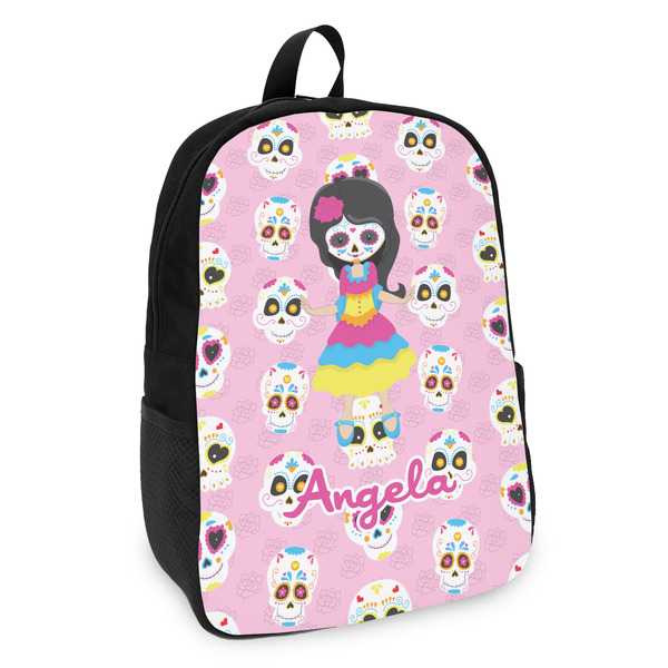 Custom Kids Sugar Skulls Kids Backpack (Personalized)