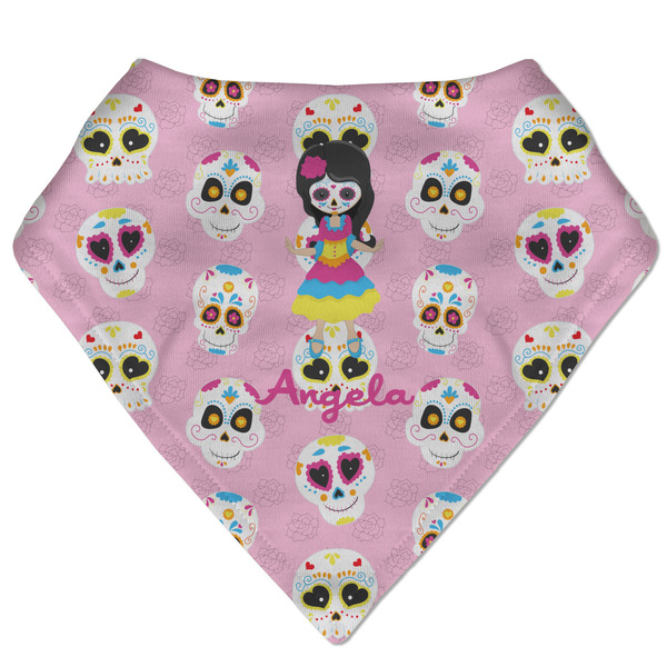 Custom Kids Sugar Skulls Bandana Bib (Personalized)