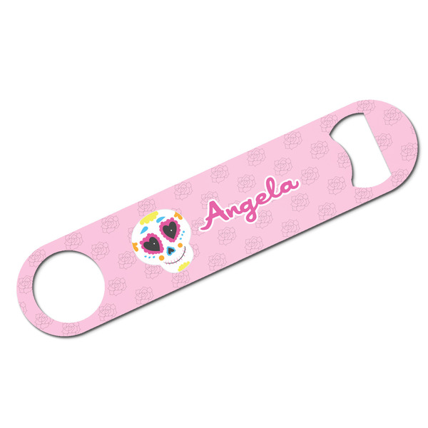 Custom Kids Sugar Skulls Bar Bottle Opener w/ Name or Text