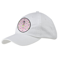 Kids Sugar Skulls Baseball Cap - White (Personalized)