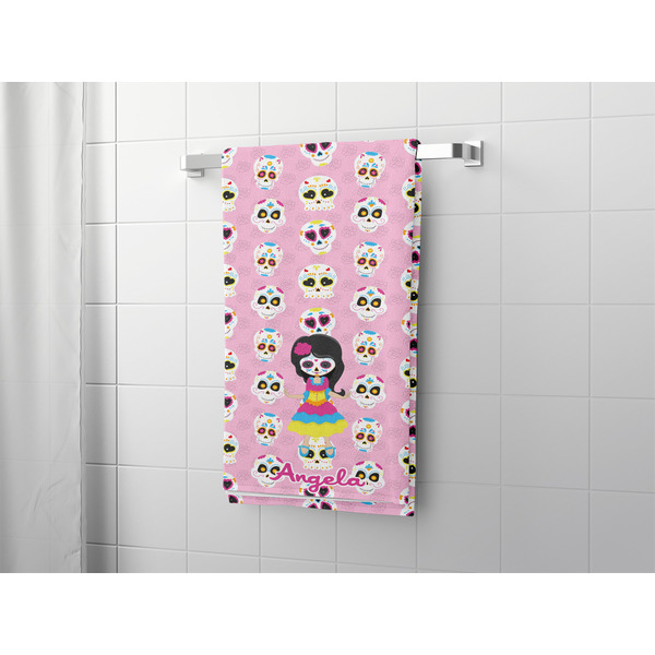 Kids Sugar Skulls Bath Towel - LIFESTYLE