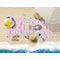 Kids Sugar Skulls Beach Towel Lifestyle