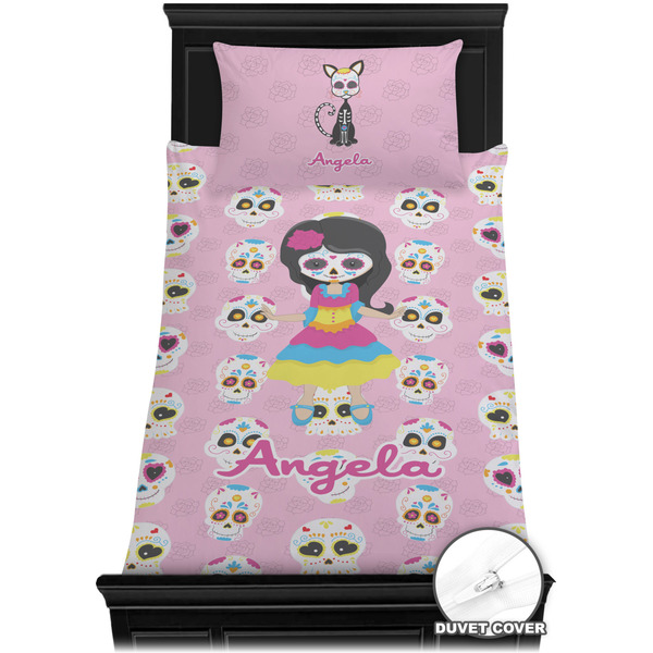 Kids Sugar Skulls Bedding Set (Twin) - Duvet