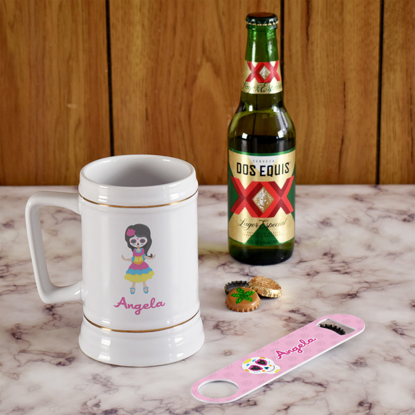 Kids Sugar Skulls Beer Stein - In Context