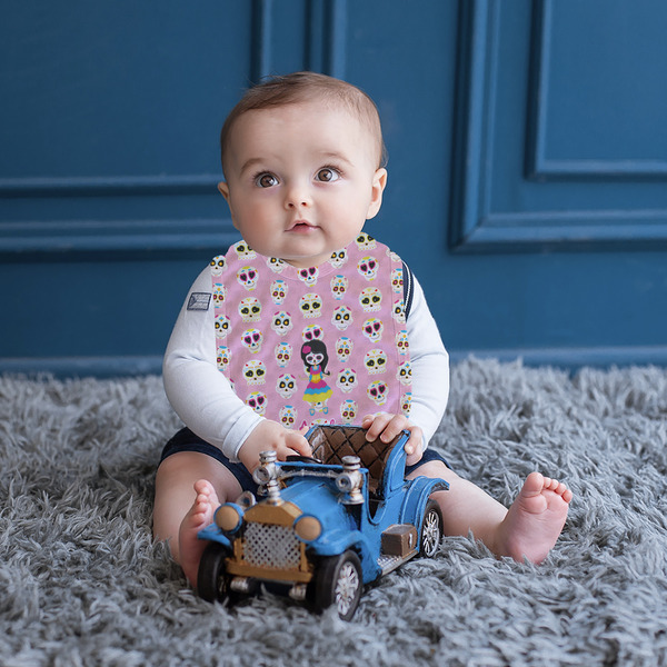 Kids Sugar Skulls Bib Lifestyle Boy