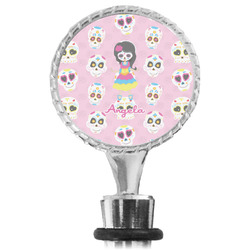 Kids Sugar Skulls Wine Bottle Stopper (Personalized)