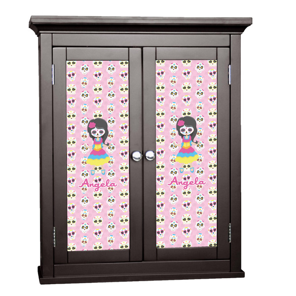 Custom Kids Sugar Skulls Cabinet Decal - Custom Size (Personalized)