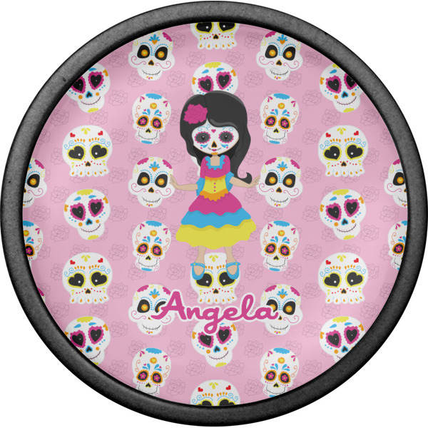 Kids Sugar Skulls Cabinet Knob - Black - Front