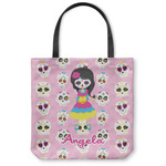 Kids Sugar Skulls Canvas Tote Bag - Small - 13"x13" (Personalized)