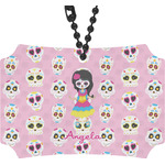 Kids Sugar Skulls Rear View Mirror Ornament (Personalized)