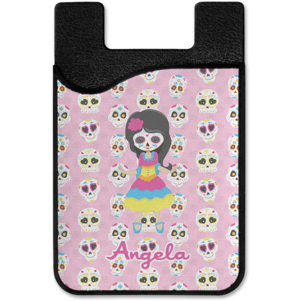 Kids Sugar Skulls Cell Phone Credit Card Holder