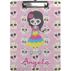 Kids Sugar Skulls Clipboard (Letter Size) (Personalized)