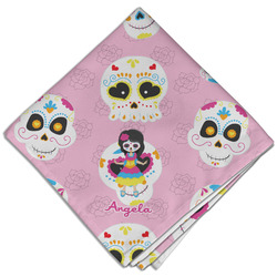 Kids Sugar Skulls Cloth Dinner Napkin - Single w/ Name or Text