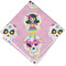 Kids Sugar Skulls Cloth Napkins - Personalized Lunch (Folded Four Corners)