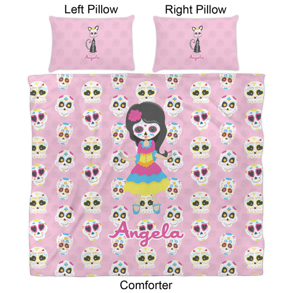 Kids Sugar Skulls Comforter Set - King - Approval