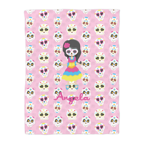 Kids Sugar Skulls Comforter - Twin - Front