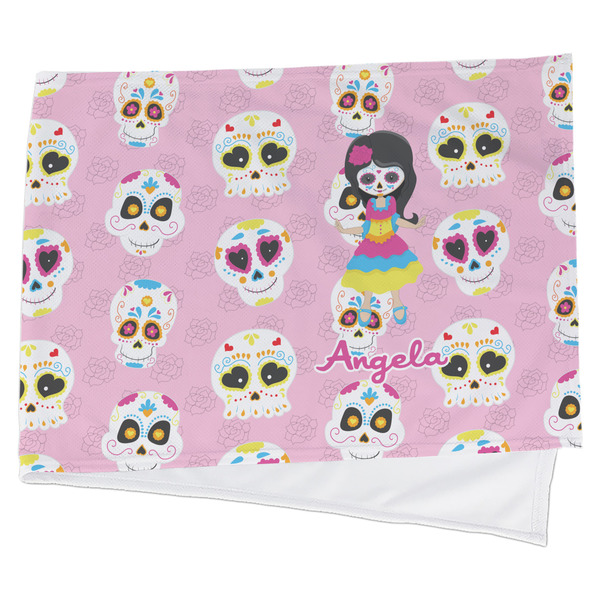 Custom Kids Sugar Skulls Cooling Towel (Personalized)