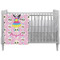 Kids Sugar Skulls Crib Comforter / Quilt (Personalized)