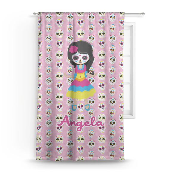 Custom Kids Sugar Skulls Curtain - 50"x84" Panel (Personalized)