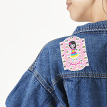 Kids Sugar Skulls Twill Iron On Patch - Custom Shape (Personalized)