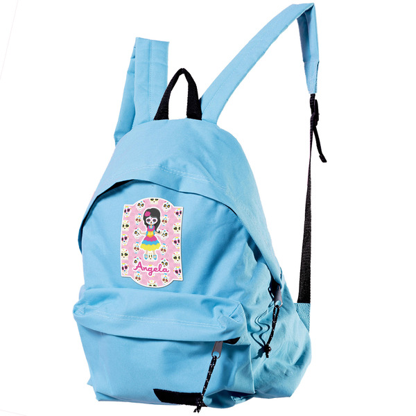 Kids Sugar Skulls Custom Shape Iron On Patches - XL single APPROVAL