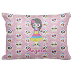 Kids Sugar Skulls Decorative Baby Pillowcase - 16"x12" (Personalized)