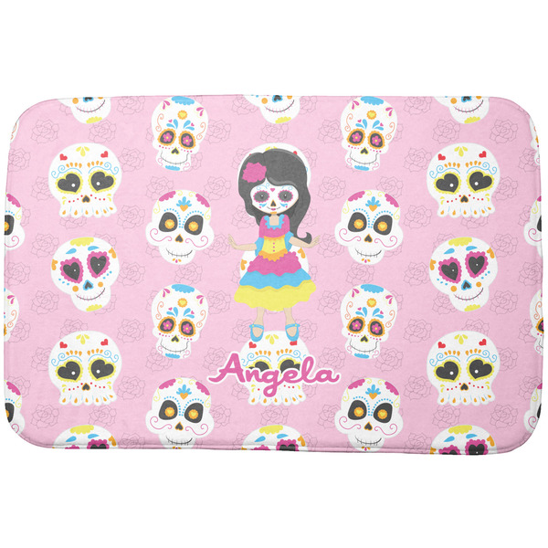 Custom Kids Sugar Skulls Dish Drying Mat (Personalized)
