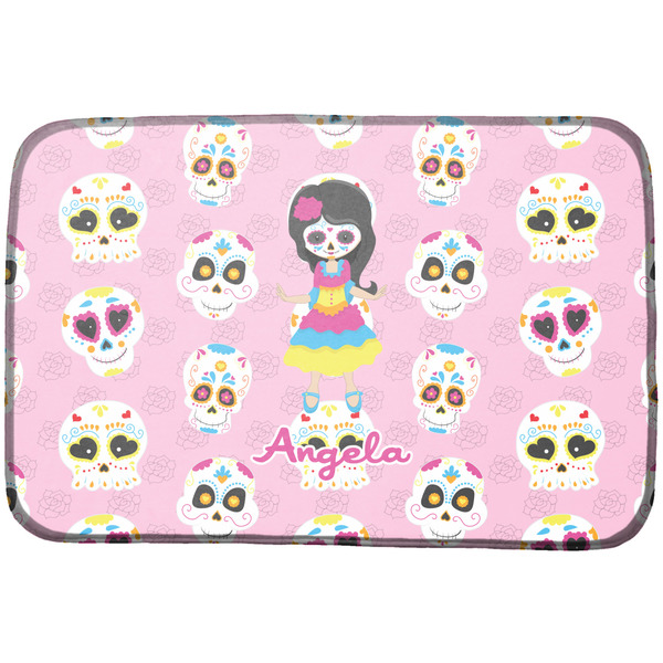 Custom Kids Sugar Skulls Dish Drying Mat (Personalized)