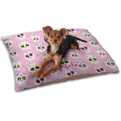 Kids Sugar Skulls Dog Bed - Small w/ Name or Text