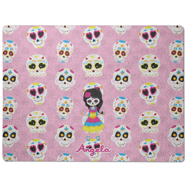 Kids Sugar Skulls Dog Food Mat - Medium without bowls