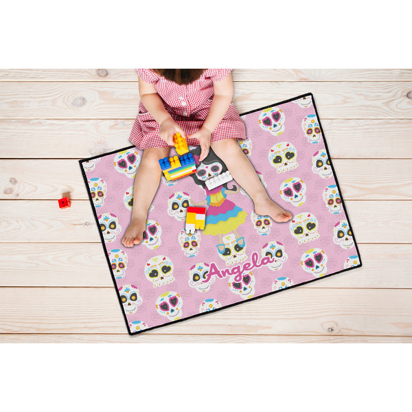Kids Sugar Skulls Door Mats - LIFESTYLE kid
