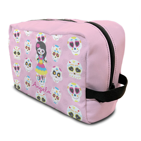 Custom Kids Sugar Skulls Toiletry Bag / Dopp Kit (Personalized)