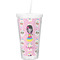 Kids Sugar Skulls Double Wall Tumbler with Straw (Personalized)