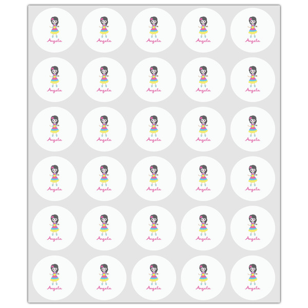 Kids Sugar Skulls Drink Topper - XSmall - Set of 30