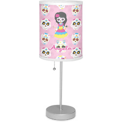Kids Sugar Skulls Lamp with Drum Shade (Personalized)
